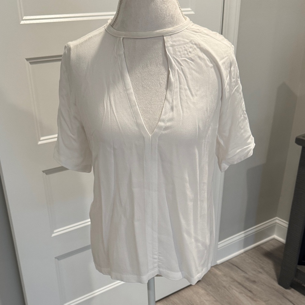 Elegant White Women's Top